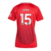 Manchester United Leny Yoro #15 Heimtrikot Frauen 2024-25 Kurzarm